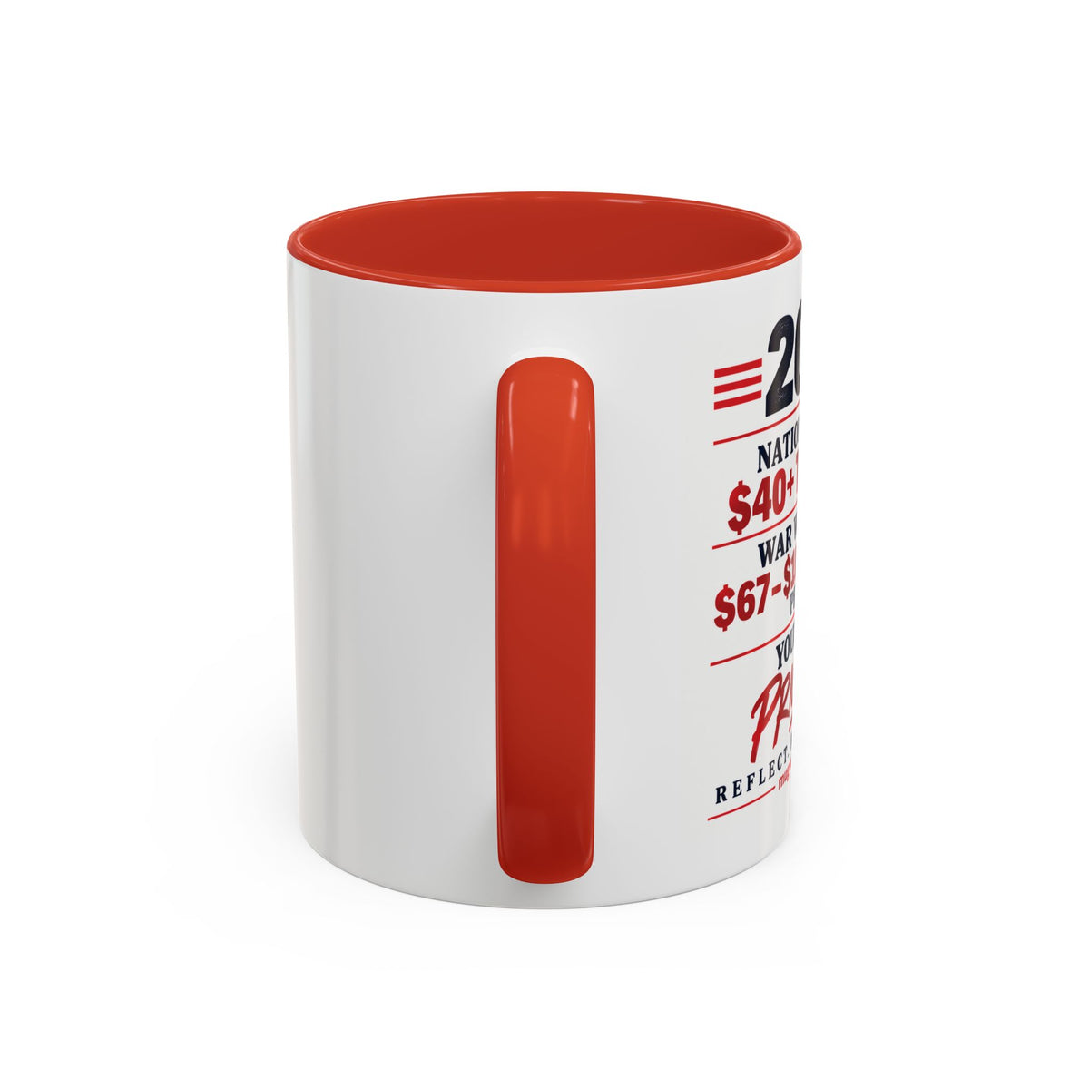 2026 Election Coffee Mug – Make Your Voice Count Accent Mug (11/15oz)