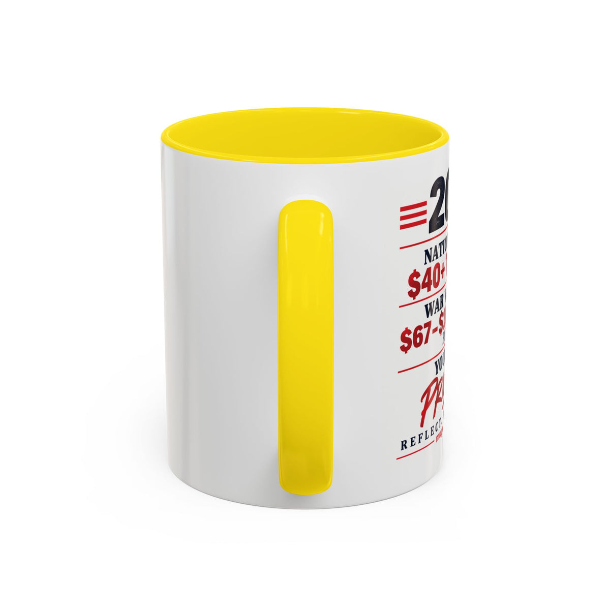 2026 Election Coffee Mug – Make Your Voice Count Accent Mug (11/15oz)