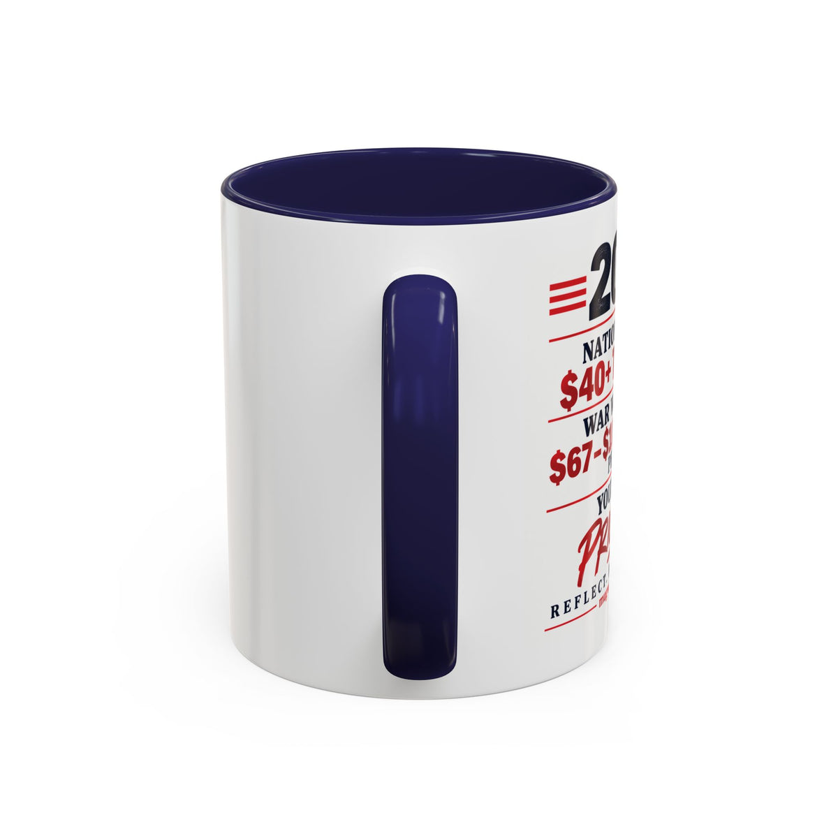 2026 Election Coffee Mug – Make Your Voice Count Accent Mug (11/15oz)