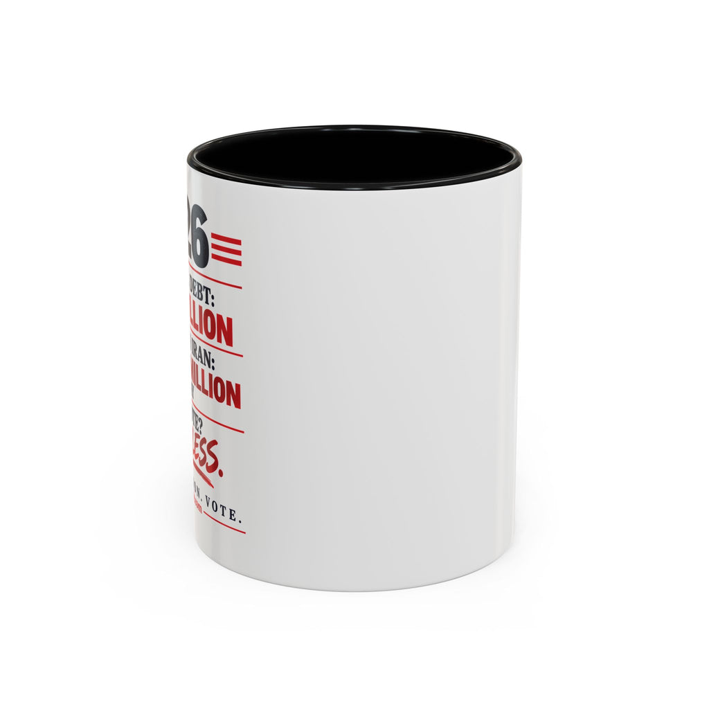 2026 Election Coffee Mug – Make Your Voice Count Accent Mug (11/15oz)