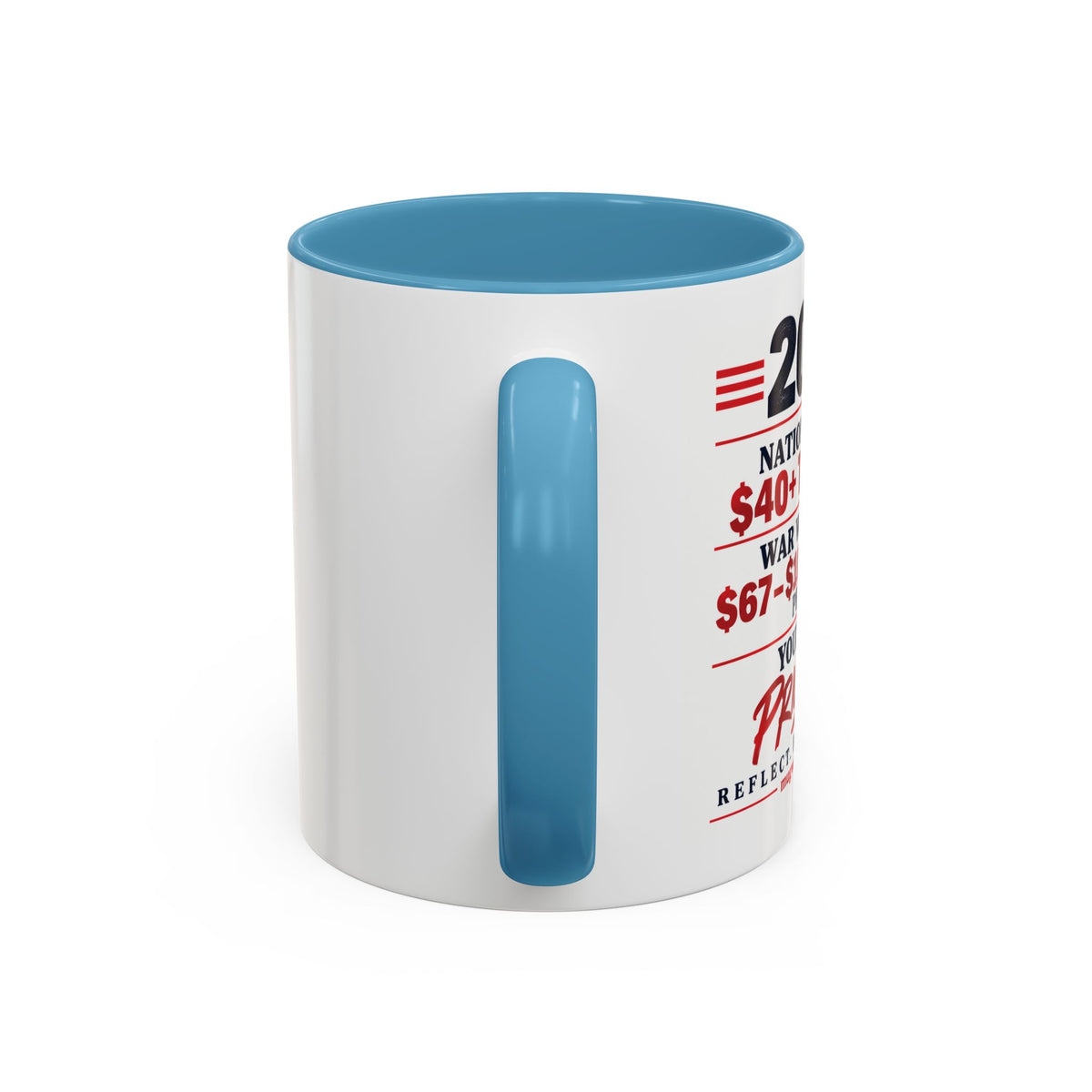 2026 Election Coffee Mug – Make Your Voice Count Accent Mug (11/15oz)